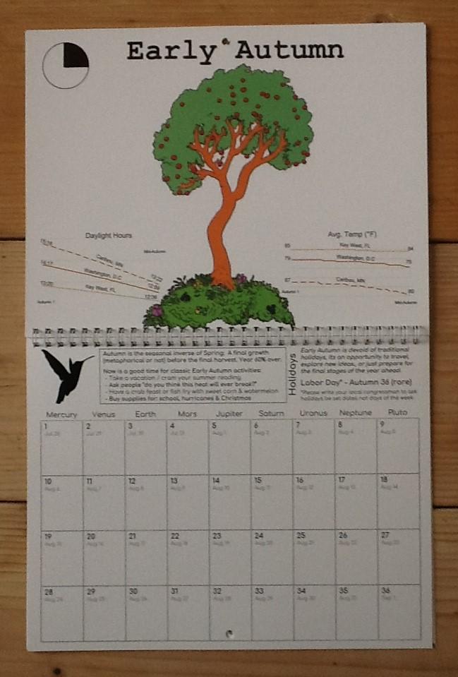 Sherman calendar